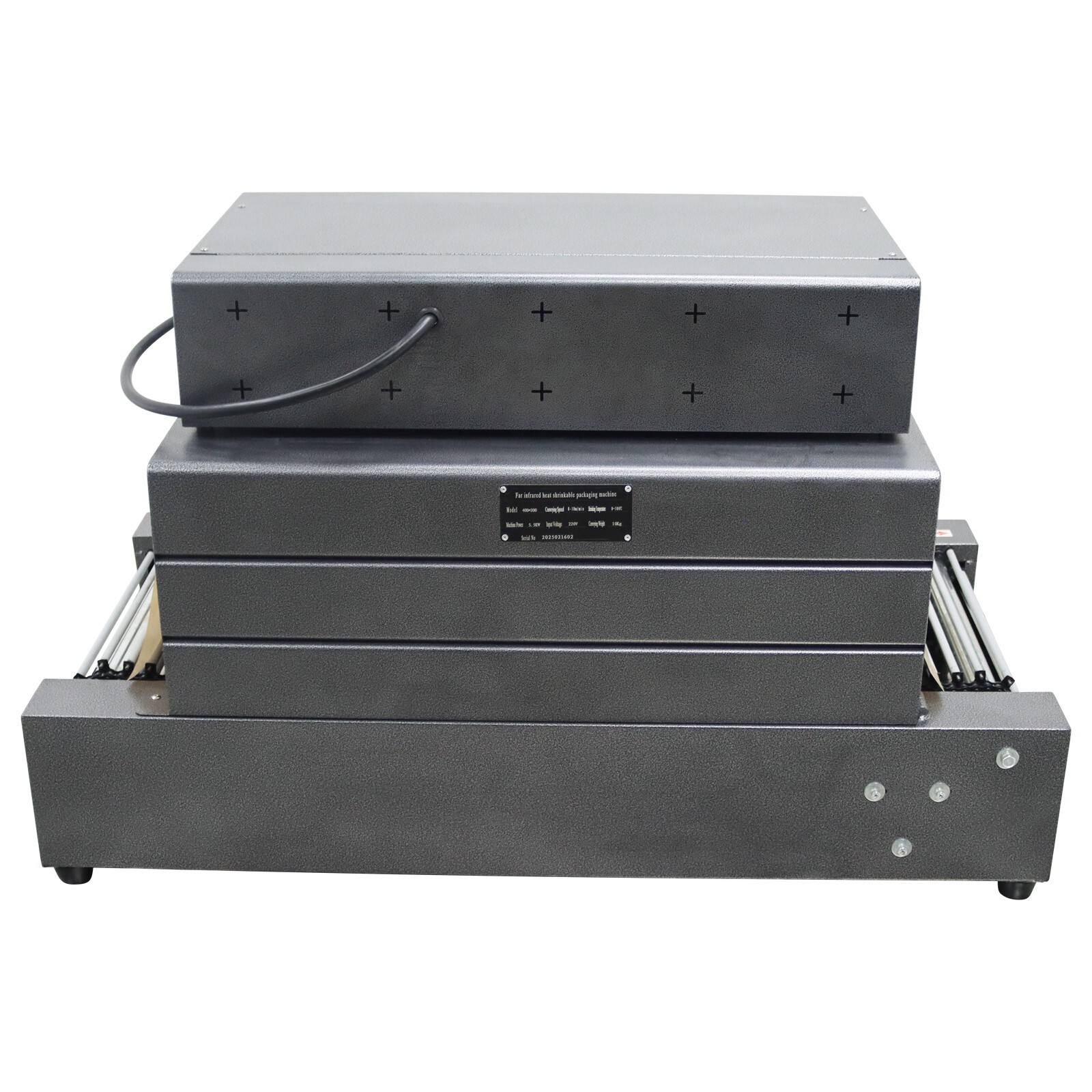 15.75″x7.87″ 220V Shrink Tunnel Packaging Machine 5500W Digital Display Screen