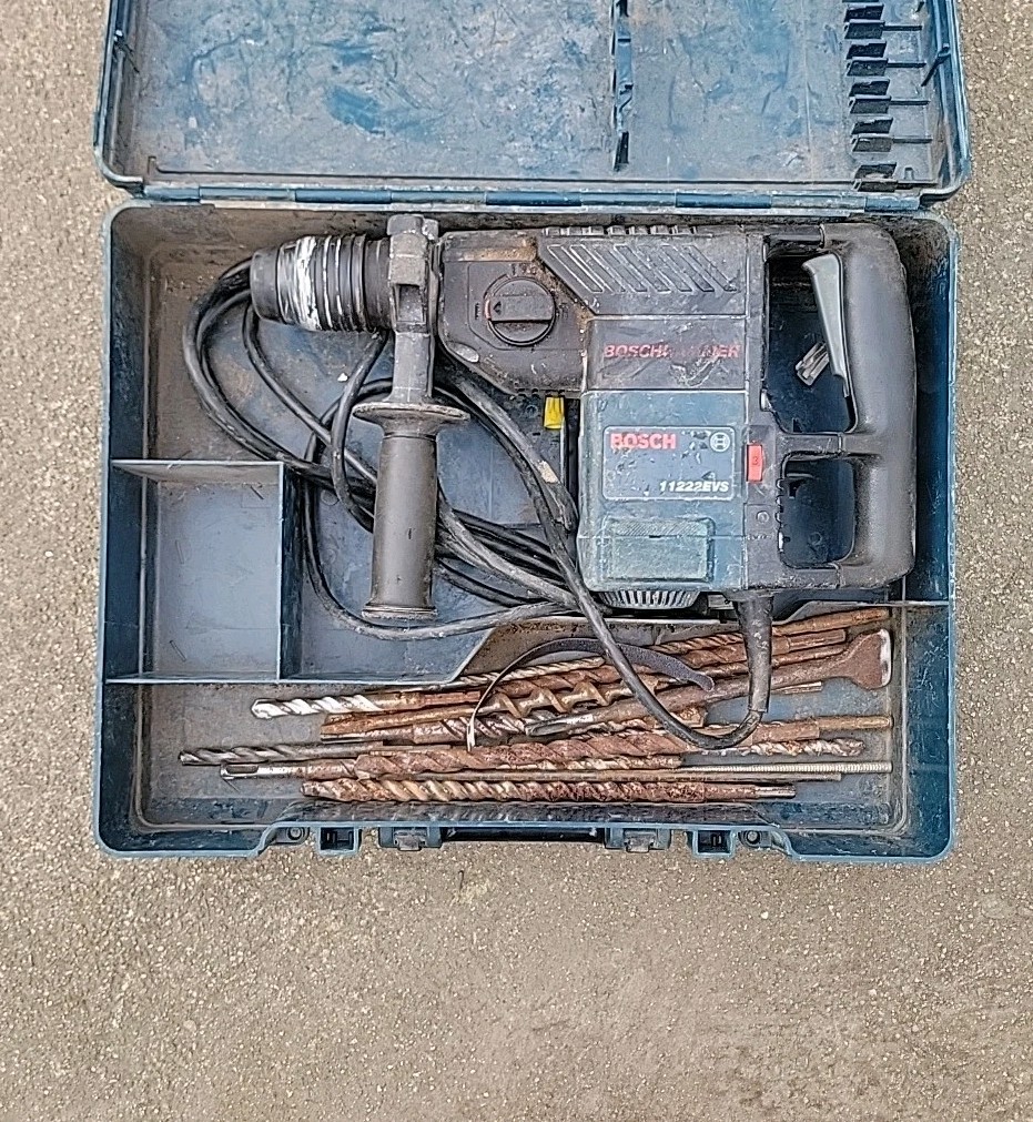 Bosch 11222EVS Heavy Duty Electric Corded SDS Hammer Drill