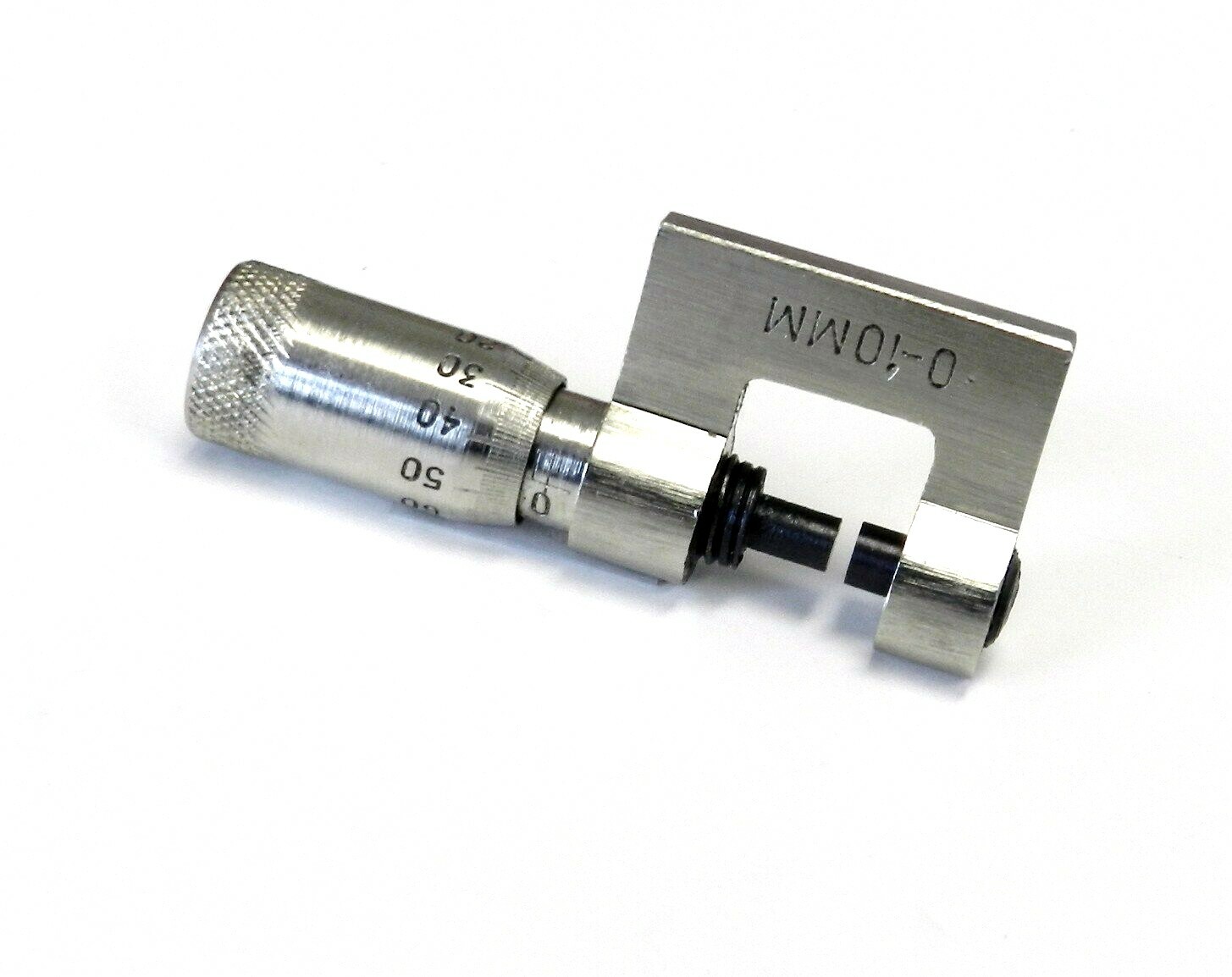 Mini Micrometer 10mm Small Micrometer Pocket Size Metric 0-10mm x 0.01mm