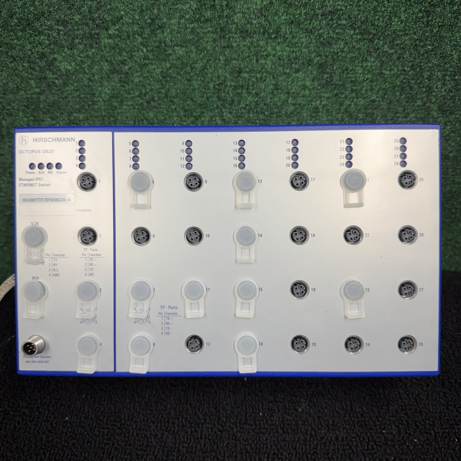 Hirschmann Octopus OS20 Managed Ethernet Switch OS20-002800T5T5T5-TBBY999GMSE3S