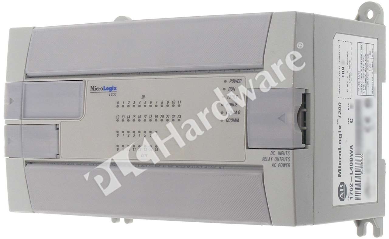 Allen Bradley 1762-L40BWA Ser C MicroLogix 1200 24-In/16-Out AC Power Controller