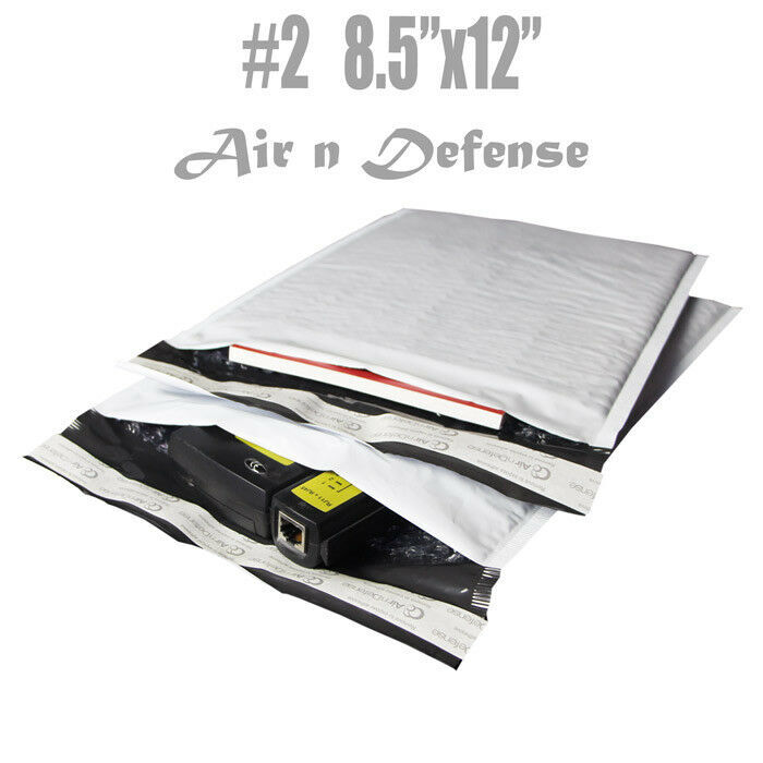 #2 8.5×12 Poly Bubble Padded Envelopes Mailing Mailers Shipping Bags AirnDefense