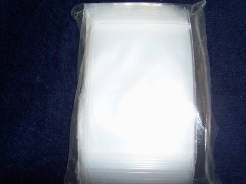 100 4″x10″ small reclosable bags 4mil HEAVYDUTY