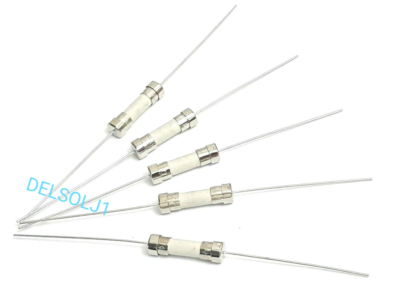 LOT OF 5 EACH LF LITTELFUSE 5mm x 20mm F800mAH 250V FAST BLOW AXIAL FUSES 800Ma