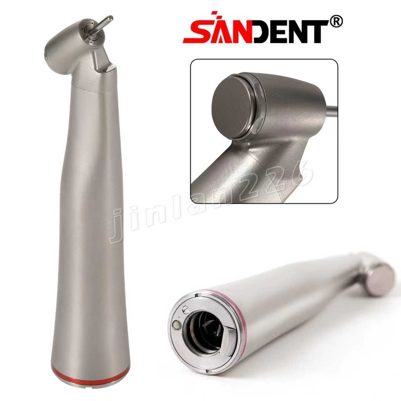 SANDENT Dental Optic Fiber 1:4.2 increasing Handpiece 45°Angle Fit FG 1.6mm