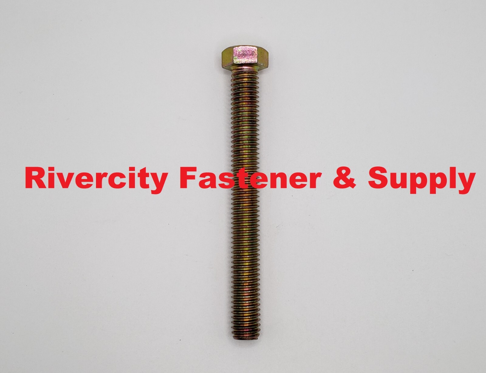 7/16-14 x 4 Tap Bolts Grade 8 Hex Head Screws 7/16x14x4 Full Thread 7/16×14 x 4″