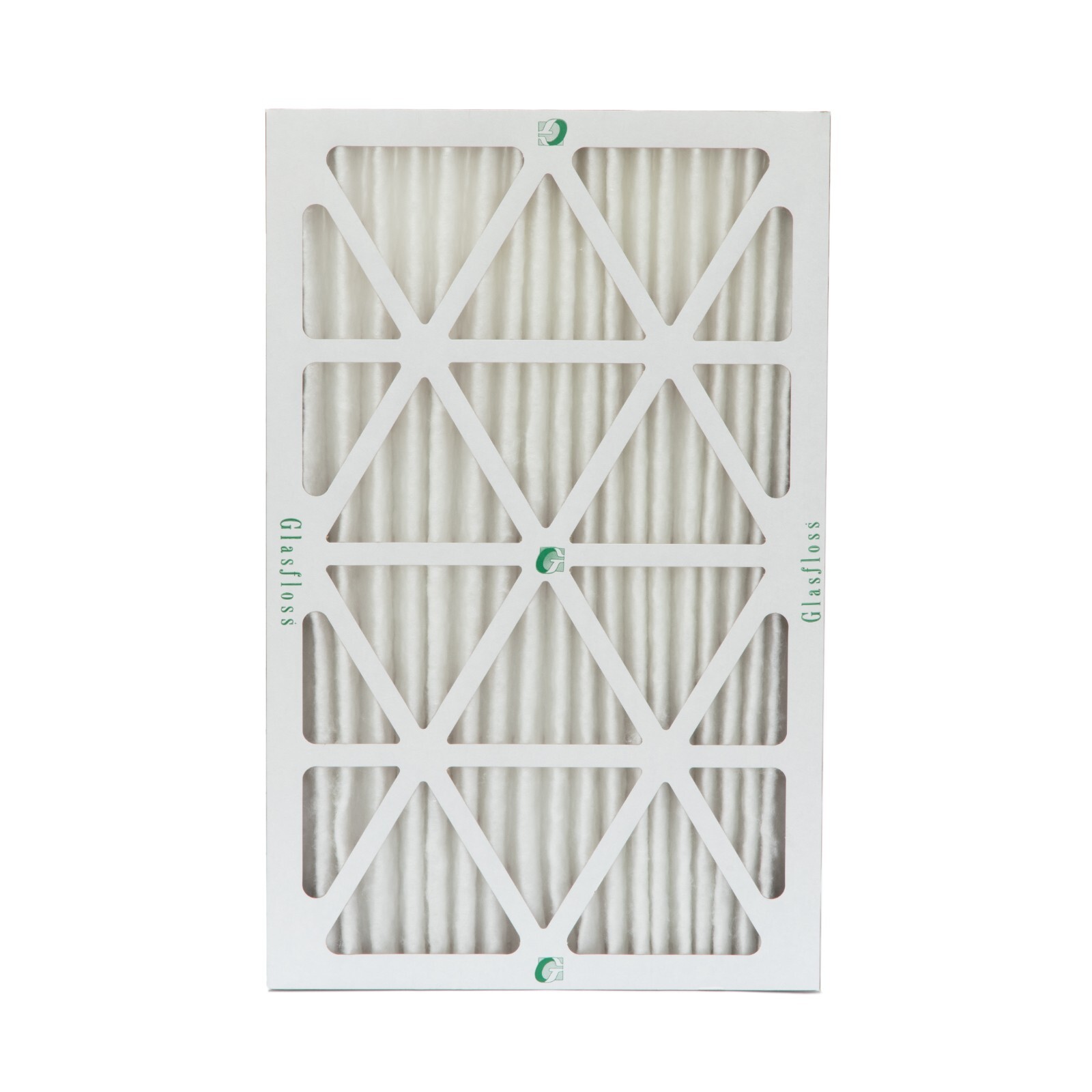18x24x2 MERV 13 Pleated AC Furnace Air Filters by Glasfloss. 3 Pack