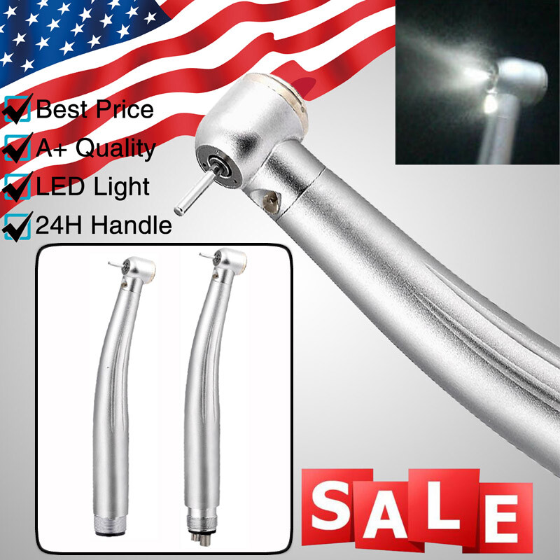 1/10 NSK Style Dental LED E-generator Fiber Optic High Speed Handpiece Turbine