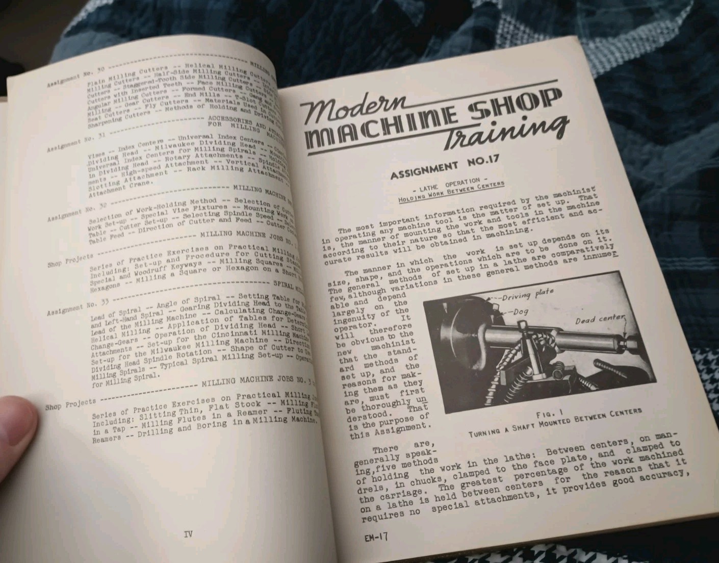 Modern Machine Shop Training National Schools Volumes 1-3 Set 1943 Hardcover