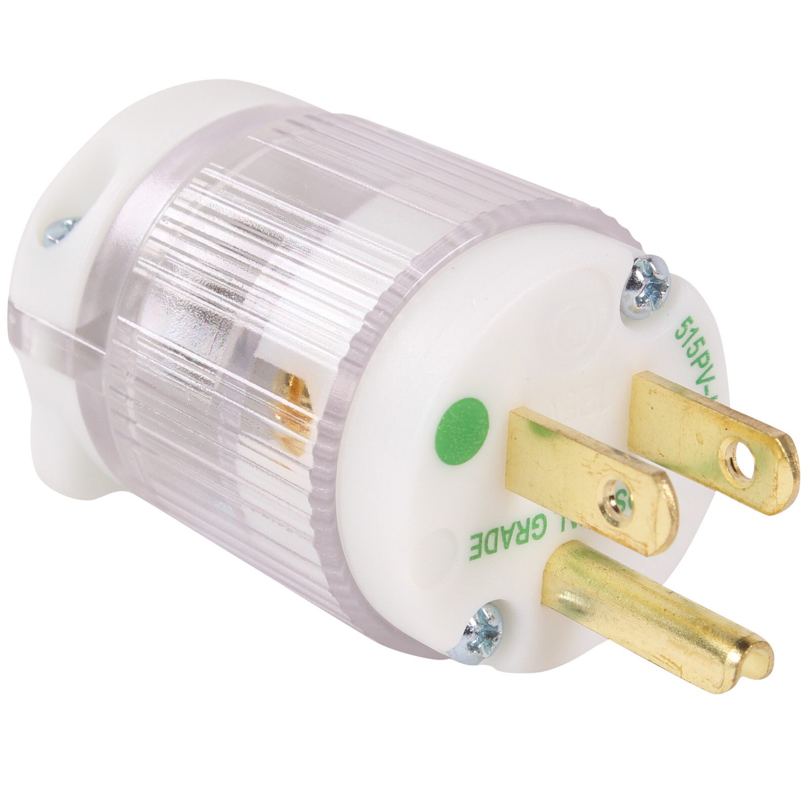 15A 110V Hospital Grade Male Plug 120 Volt Equipment Power Cord End Repair 5-15P