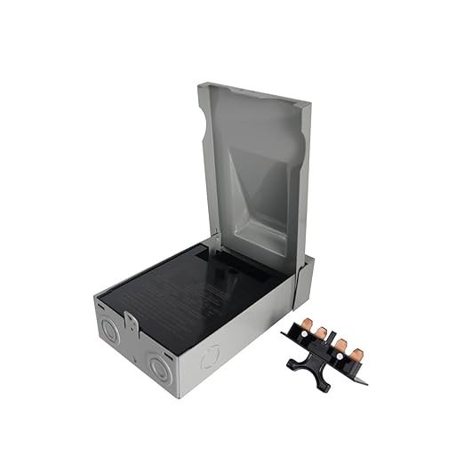 Air Conditioner Disconnect Metal Box, Non-Fusible Puller, 60 Amps, Outdoor