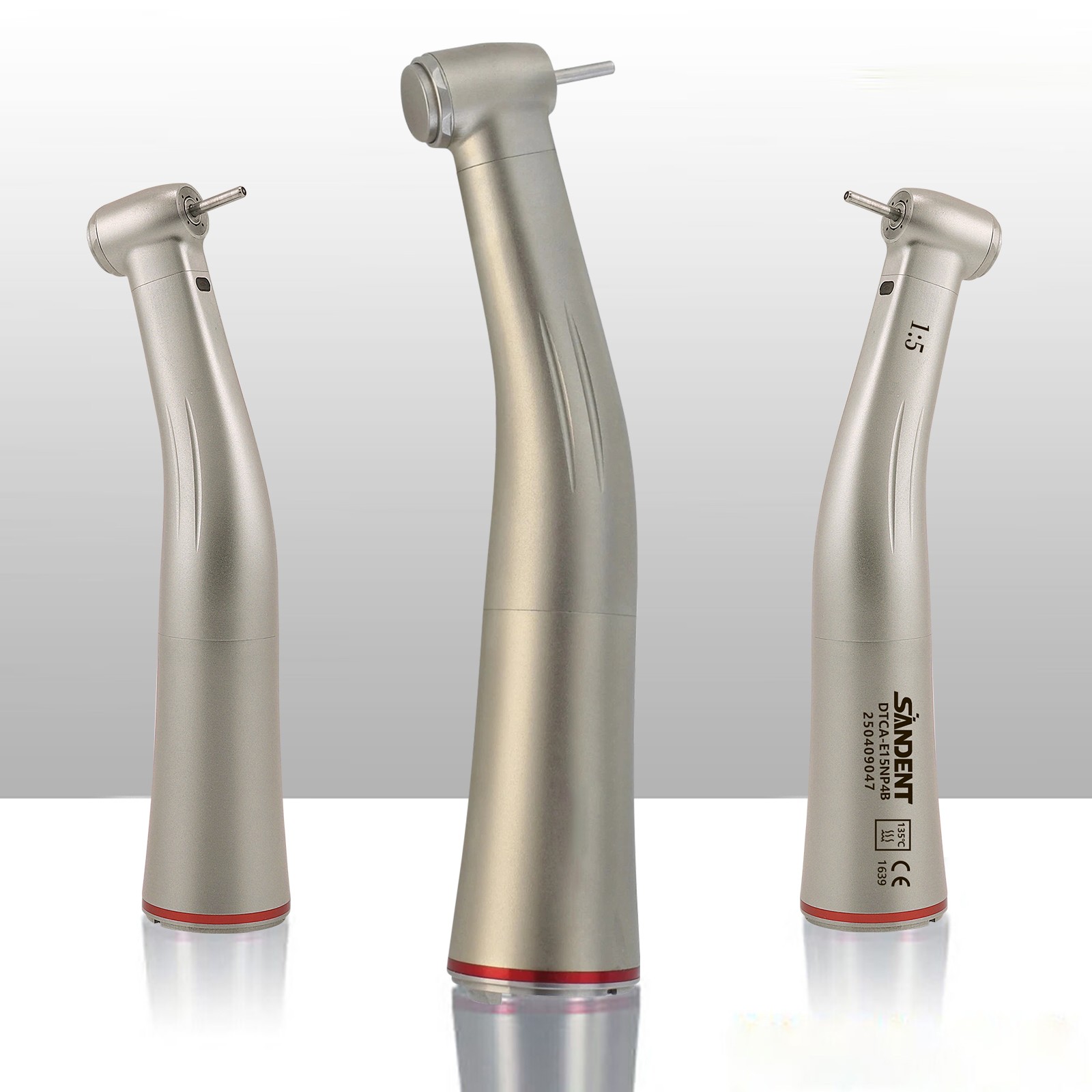 Dental 1:5 LED Handpiece High Speed Contra Angle TI-MAX Fit NSK X95L Z95L