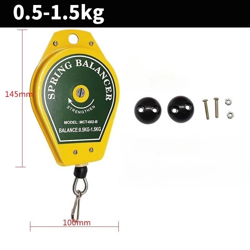 US Stock Spring Balancer Tool Holder Ergonomic Hanging Retractable 0.5 – 1.5kg