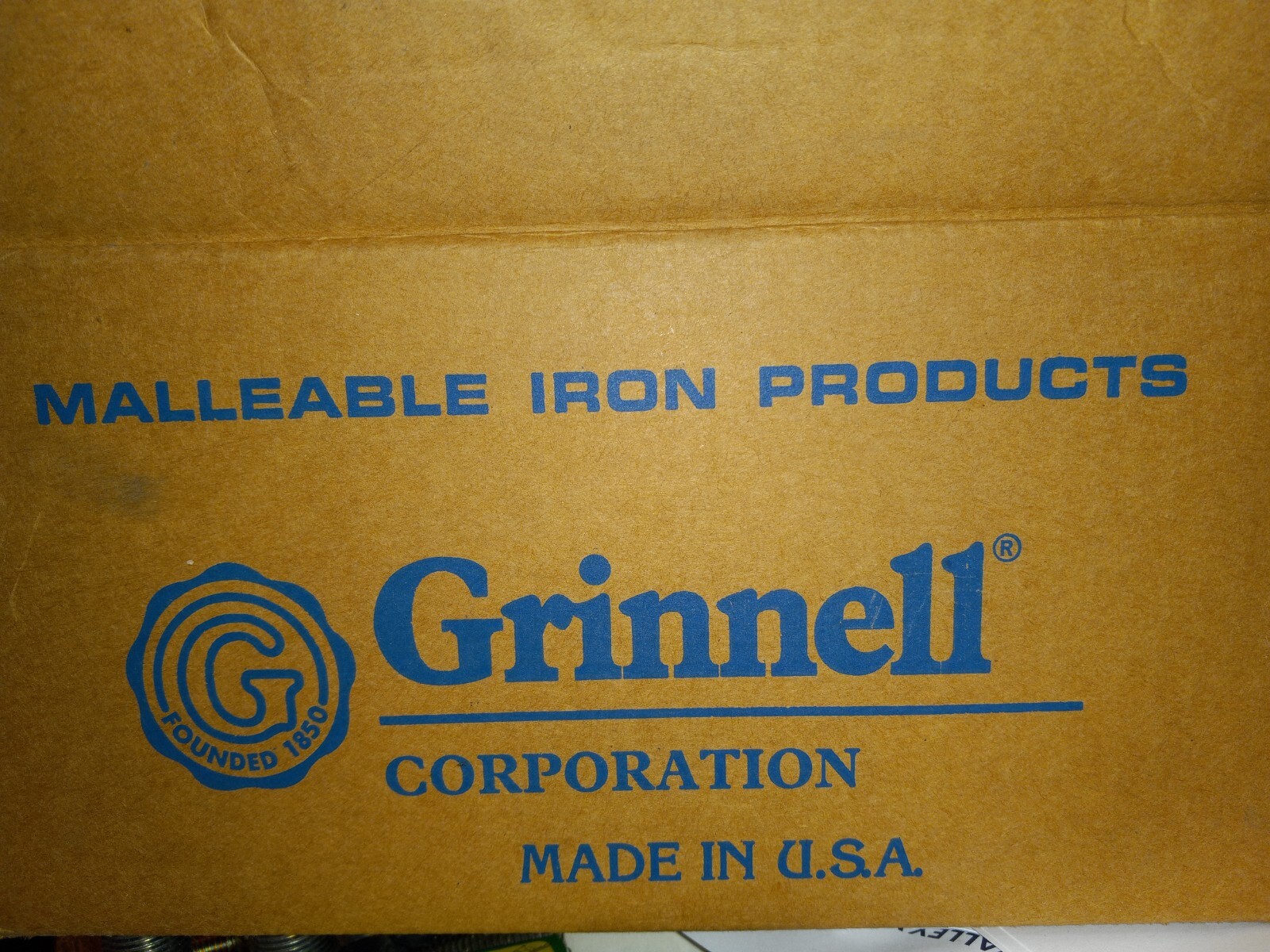 20pcs 1″ NPT Black Pipe Cap Threaded Malleable Iron 100% MADE IN USA-GRINNELL