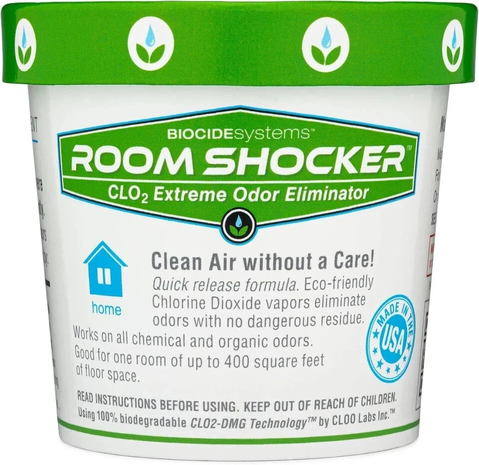 Room Shocker, Quick Release Odor Eliminator for Home & Office, Eco-Friendly…