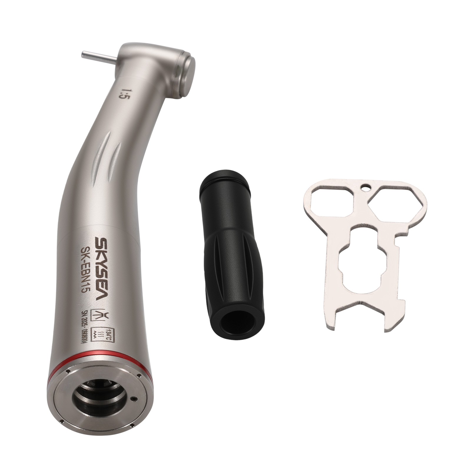 Dental Increasing 1:5 ratio Contra Angle Handpiece High/Low Speed Fit NSK Motor