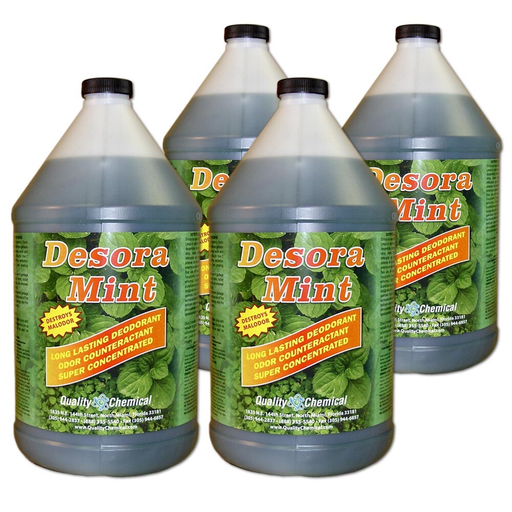 Desora Mint Concentrated mint fragrance deodorant – 4 gallon case
