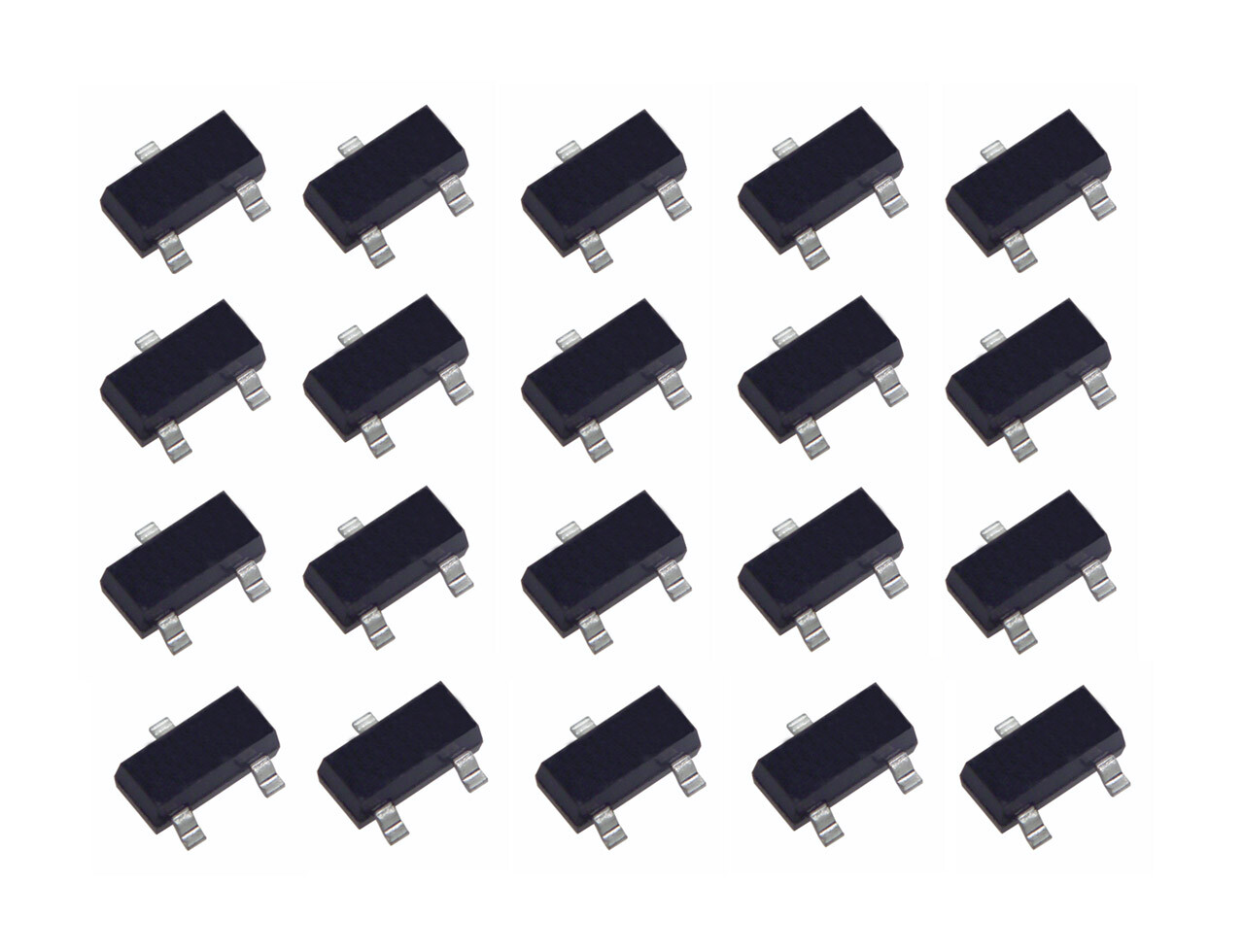 20 Pcs Pack Lot SOT-23 Triode Transistor SMD Schottky KL3 BAT54 BAT54C SOT Diode