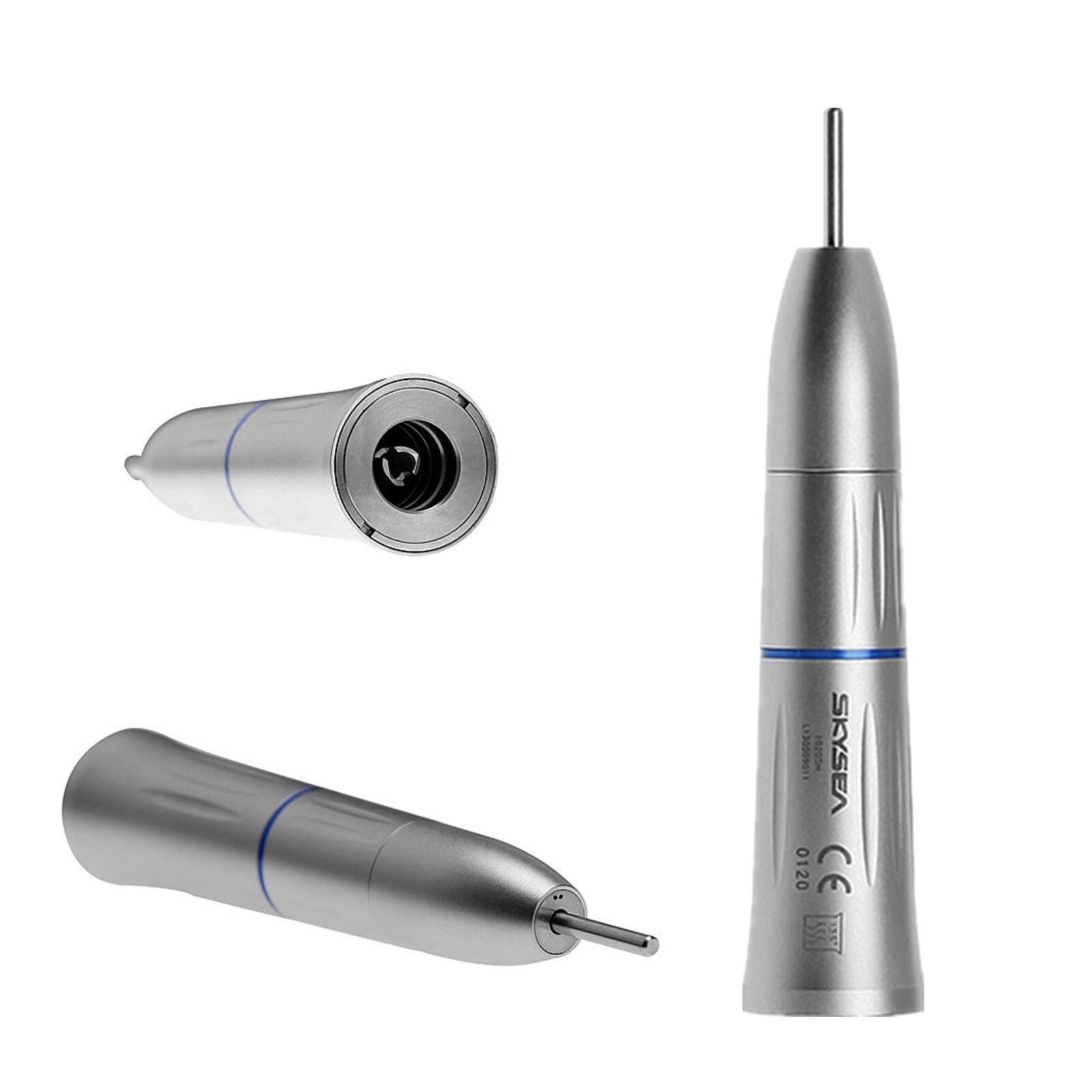 3x Dental E-Type Low Speed Handpiece Push Button Internal Water Spray Fit KAVO u