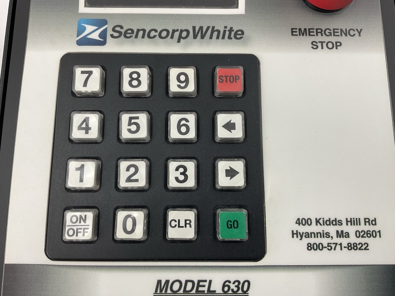 SencropWhite Temperature Carousel Controller Model 630 Test Equipment Industrial