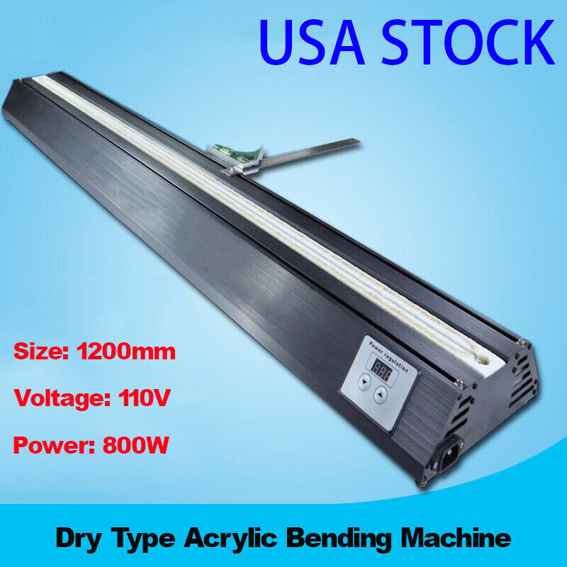 48″ 110V Dry Acrylic Bending Machine Heater Plexiglass PVC Plastic Board Bender