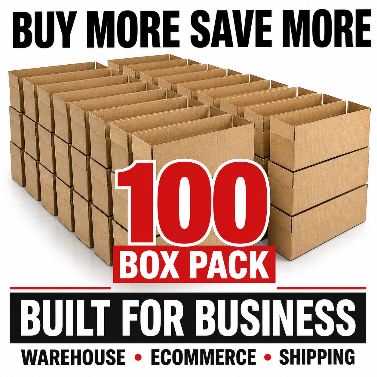 100 20x6x6 Cardboard Paper Boxes Mailing Packing Shipping Box Corrugated Carton