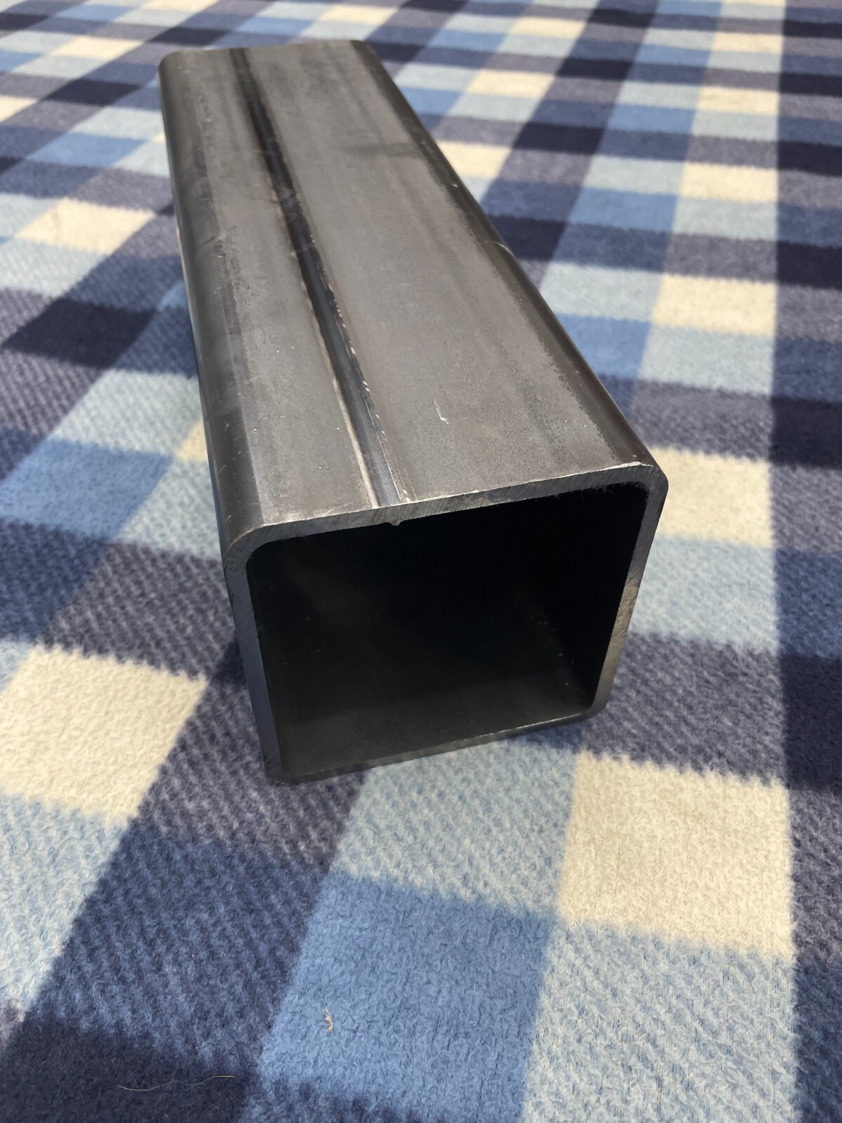 4″ x 4″ X 3/16″ WALL SQUARE STEEL TUBING 8-3/4″ LENGTH 4 X 4 X .188″ TUBE METAL