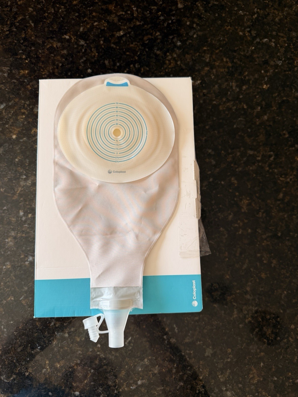 Coloplast SenSura Mio 18655 2-Piece High Output Drainable Pouch Cut-To-Fit Flat